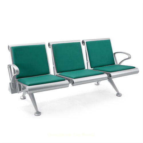 Seduta su barra in ghisa di alluminio - SJ908 - Foshan Oshujian Furniture Manufacturing Co., Ltd. - in lega d'alluminio / 3 posti / 2 posti