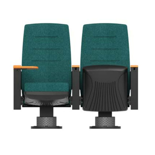 Sedia per auditorium contemporanea - SJ6706-S1 - Foshan Oshujian Furniture Manufacturing Co., Ltd. - da interno / in tessuto / in legno compensato