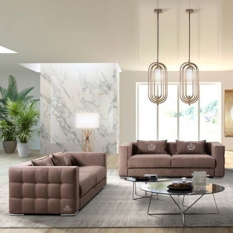Divano contemporaneo - Brooklyn - DI MARCO INTERIOR SOFA - in tessuto / con braccioli / per cuscini