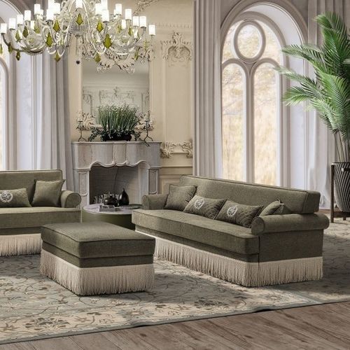 Divano letto - VENICE - DI MARCO INTERIOR SOFA - classico / in tessuto / con braccioli