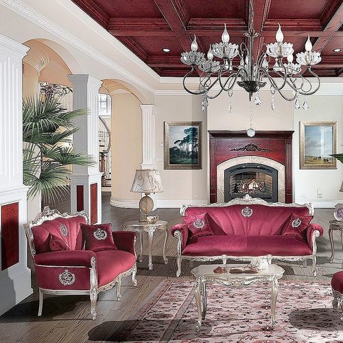 Divano classico - Hermitage  - DI MARCO INTERIOR SOFA - idrorepellente / con braccioli / personalizzabile