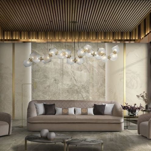 Divano contemporaneo - TOKYO - DI MARCO INTERIOR SOFA - in tessuto / con braccioli / per cuscini