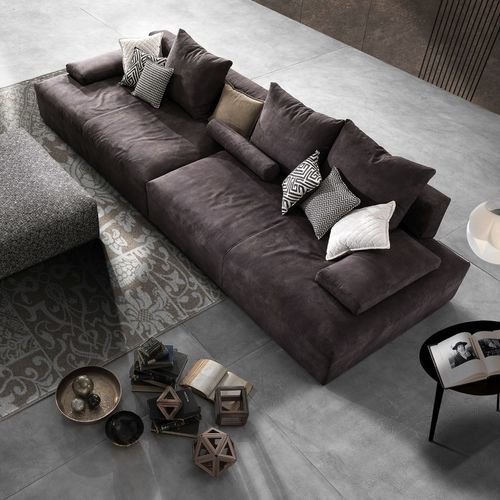Divano modulare - Metropolis - DI MARCO INTERIOR SOFA - contemporaneo / in tessuto / fatto a mano