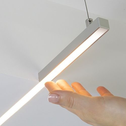 Profilo luminoso ad incasso - PDS-ZM-PLUS - Klus Design - sporgente / sospeso / LED