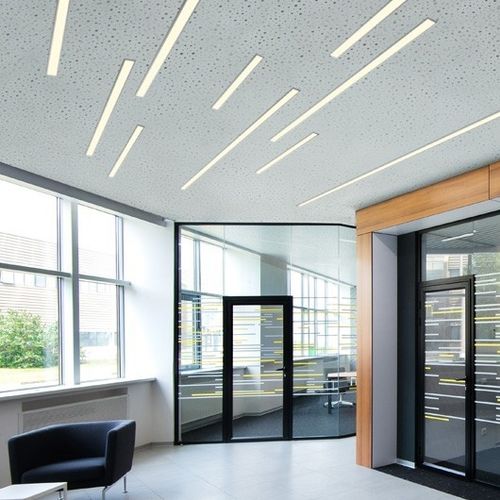 Profilo luminoso ad incasso - MOD-KOL-50 - Klus Design - LED / contract