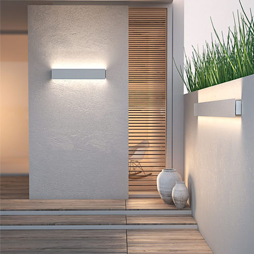 Profilo luminoso a muro - ATRA - Klus Design - LED / contract