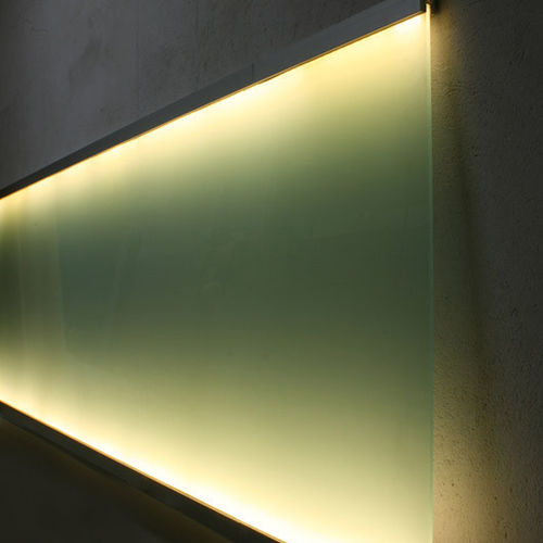 Profilo luminoso da parete - EX-ALU - Klus Design - da pavimento / a soffitto / LED