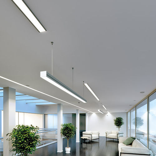 Profilo luminoso ad incasso - SEKODU - Klus Design - a soffitto / LED / contract
