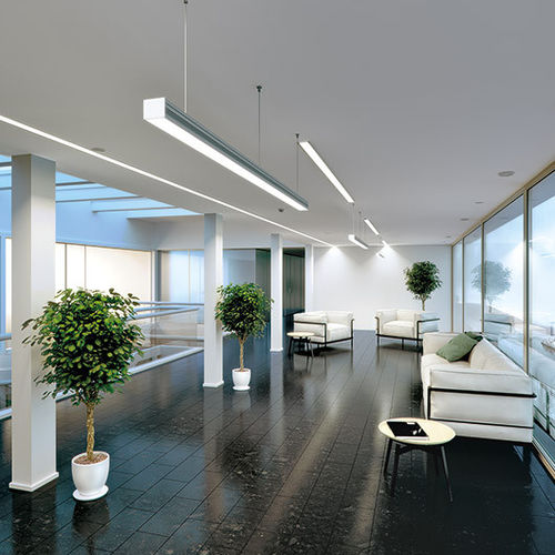 Profilo luminoso sporgente - SEPOD - Klus Design - sospeso / LED / contract