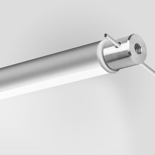 Profilo luminoso sospeso - OLEK - Klus Design - LED / a tenuta stagna / contract