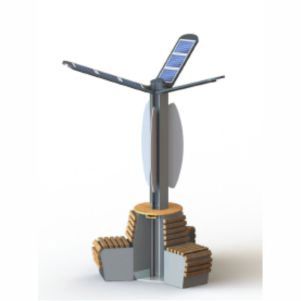 Pannello solare ibrido piano - WR-603 ENDIREK BANK - Winser Technical - standard / per calcestruzzo