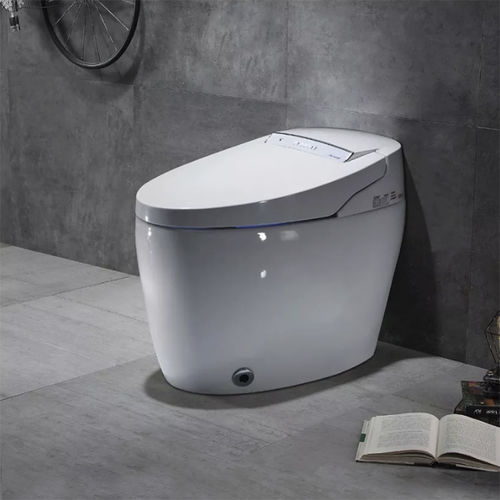 WC intelligente - MP-M008 - MOPO SANITARY WARE - da appoggio / in ceramica / ovale
