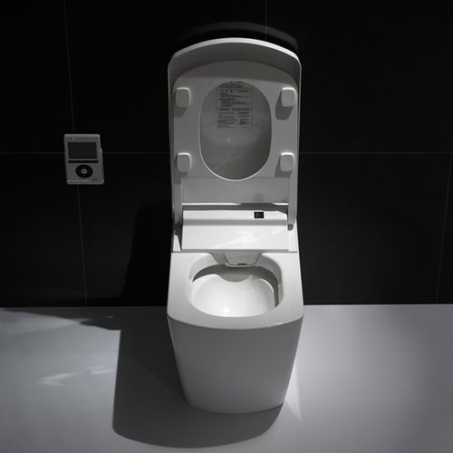 WC intelligente - MP-2001 - MOPO SANITARY WARE - da appoggio / in ceramica / allungato