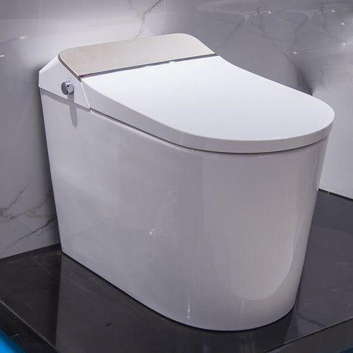 WC intelligente - MP-M6 - MOPO SANITARY WARE - da appoggio / in ceramica / allungato