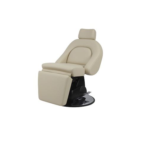 Poltrona per trucco in ecopelle - 370FR - BD KOREA CO.,LTD - con poggiapiedi / regolabile / con poggiatesta