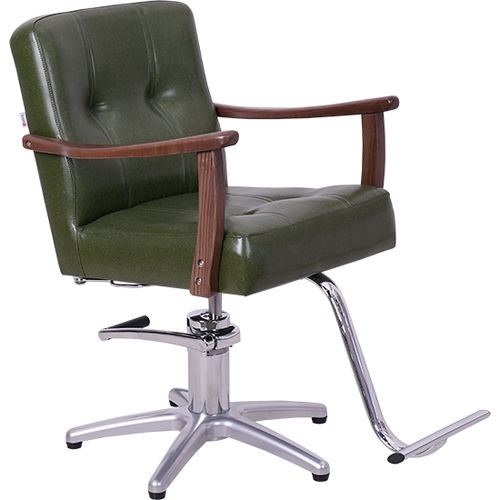 Poltrona da parrucchiere contemporanea - 186 - BD KOREA CO.,LTD - in ecopelle / in metallo / con pompa idraulica