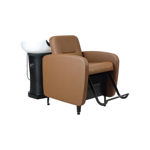 Lavatesta con poggiapiedi - S250BS - BD KOREA CO.,LTD - in ecopelle / in ceramica / 1 posto