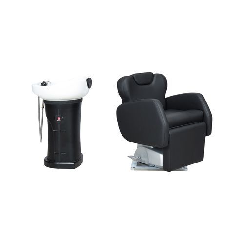 Poltrona da parrucchiere contemporanea - S350F - BD KOREA CO.,LTD - in ecopelle / in metallo / imbottita