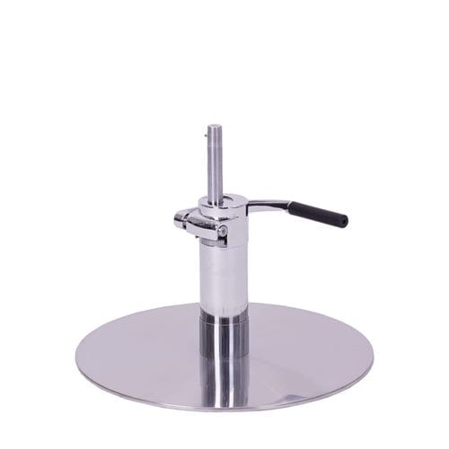 Base per sedia in acciaio inossidabile - H55L - BD KOREA CO.,LTD - con pompa idraulica / centralizzata / per centro estetico