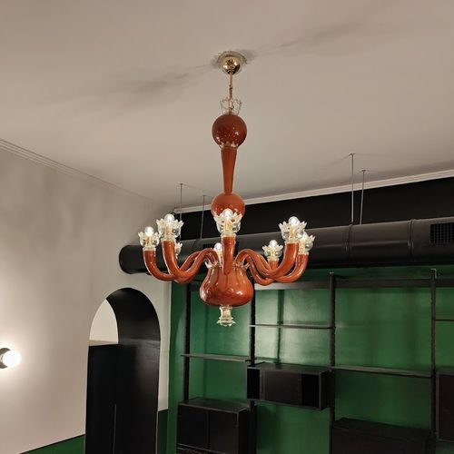 Lampadario contemporaneo - NANNI - BOTTEGA VENEZIANA - in vetro soffiato / in vetro di Murano / in oro