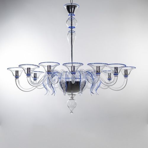 Lampadario classico - ECHO - BOTTEGA VENEZIANA - in vetro soffiato / in vetro di Murano / da 12 lampadine