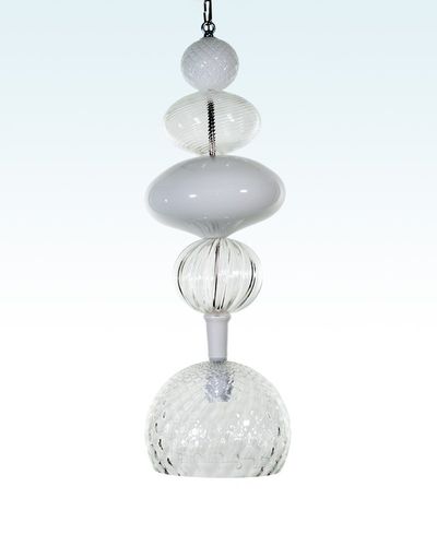 Lampada a sospensione - BUCANEVE SOS - BOTTEGA VENEZIANA - in vetro soffiato / in vetro di Murano / moderna