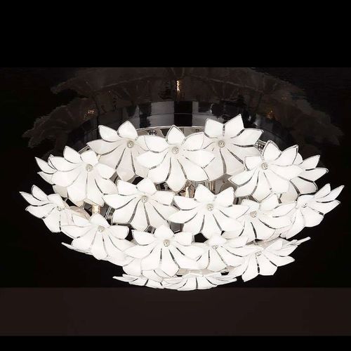 Plafoniera classica - GARDENIA PL - BOTTEGA VENEZIANA - rotonda / in vetro soffiato / in vetro di Murano