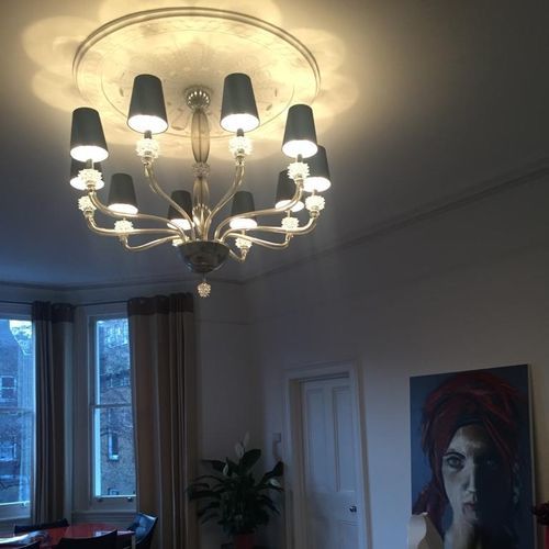 Lampadario contemporaneo - SHAPES - BOTTEGA VENEZIANA - in vetro soffiato / in vetro di Murano / in vetro fumè
