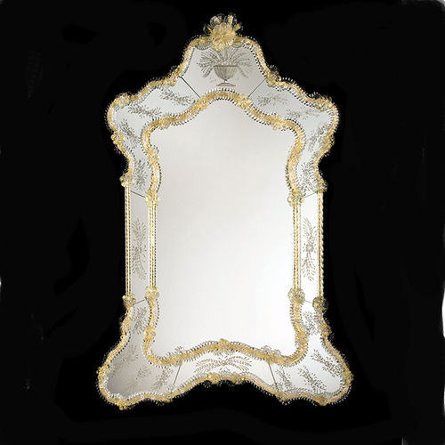 Specchio a muro - CALIFFO - BOTTEGA VENEZIANA - contract / stile veneziano / in vetro di Murano