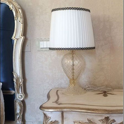Lampada da tavolo - DESIREE - BOTTEGA VENEZIANA - in vetro soffiato / in vetro di Murano / in seta