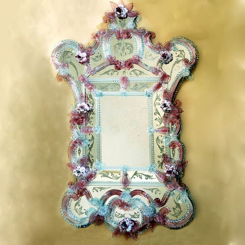 Specchio a muro - OTTAVIO - BOTTEGA VENEZIANA - contract / stile veneziano / in vetro di Murano