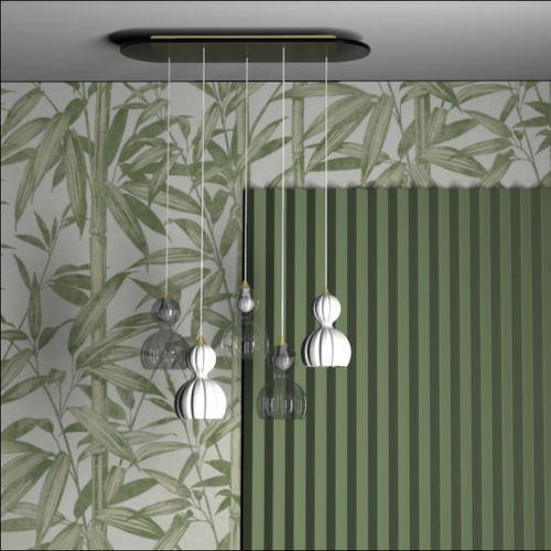 Lampada a sospensione - BOLLE - BOTTEGA VENEZIANA - in vetro soffiato / contemporanea / con cavo