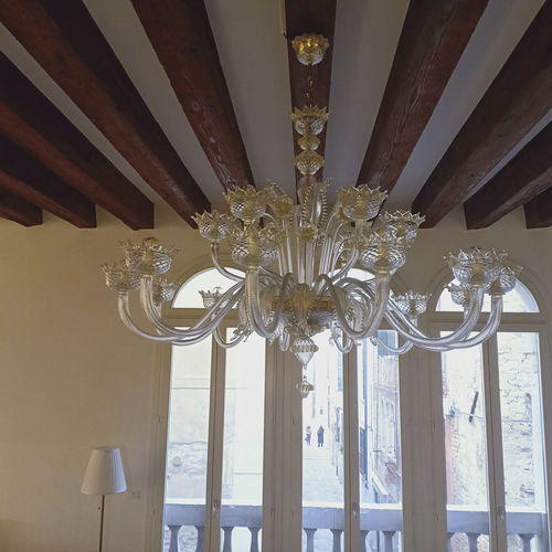 Lampadario stile veneziano - ZOSMA - BOTTEGA VENEZIANA - in cristallo / in vetro soffiato / in vetro di Murano