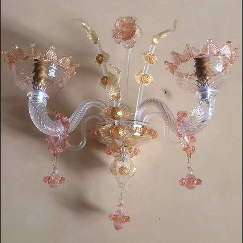 Applique classica - CHANTAL AP - BOTTEGA VENEZIANA - da interno / in cristallo / in vetro di Murano