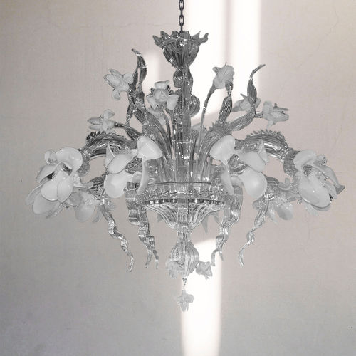 Lampadario classico - ACCADEMIA - BOTTEGA VENEZIANA - in vetro soffiato / in vetro di Murano / da 8 lampadine