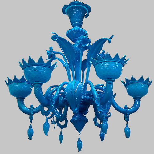 Lampadario classico - FILLI - BOTTEGA VENEZIANA - in vetro soffiato / in vetro di Murano / da 6 lampadine