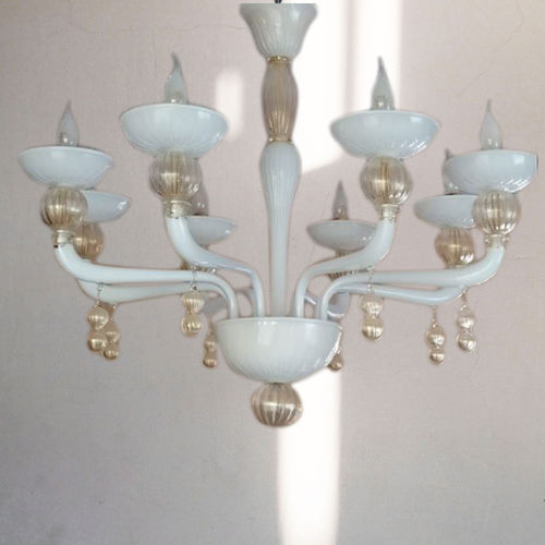 Lampadario classico - CORRER - BOTTEGA VENEZIANA - in vetro soffiato / in vetro di Murano / da 8 lampadine