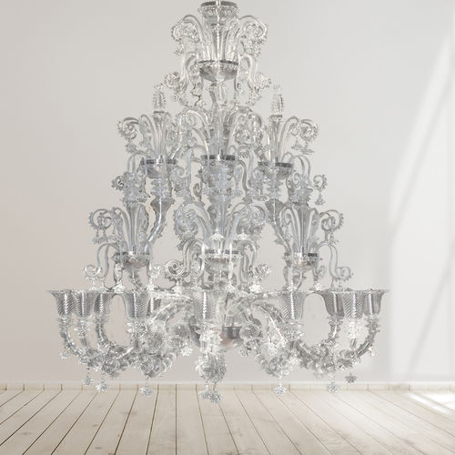 Lampadario classico - GIULIETTA - BOTTEGA VENEZIANA - in cristallo / in vetro soffiato / in vetro di Murano