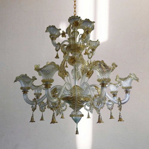 Lampadario classico - DREAM - BOTTEGA VENEZIANA - in vetro / contract / a candelabro
