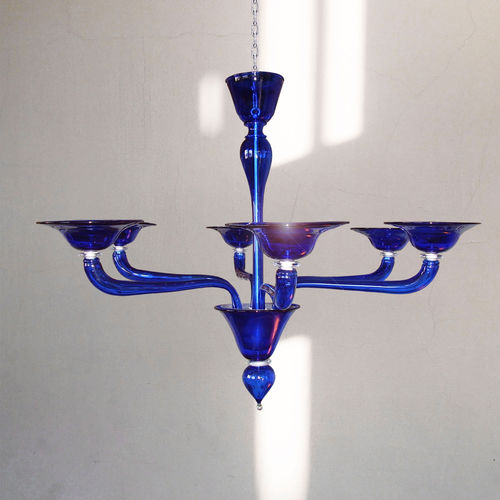Lampadario contemporaneo - TANIA - BOTTEGA VENEZIANA - in vetro soffiato / in vetro di Murano / contract