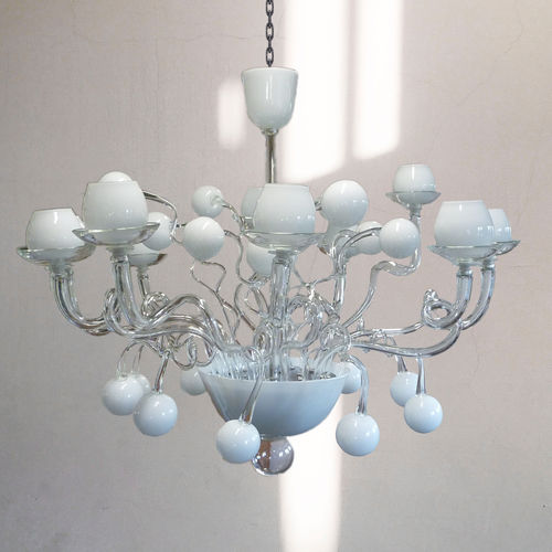 Lampadario contemporaneo - SANDER - BOTTEGA VENEZIANA - in cristallo / in vetro soffiato / in vetro di Murano