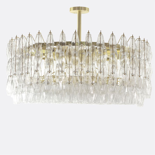 lampadario Art Deco - BOTTEGA VENEZIANA