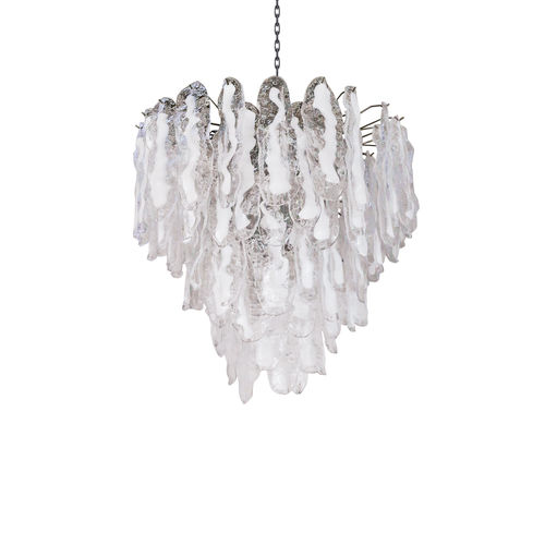 Lampadario Art Deco - GRETEL - BOTTEGA VENEZIANA - in cristallo / contract / a cascata