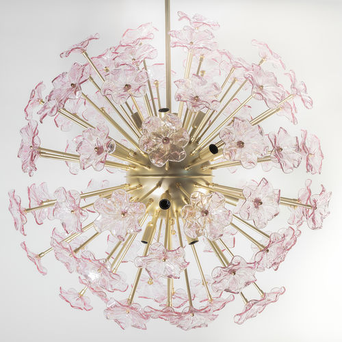 Lampadario vintage - SPUTNIK-FLOWERS - BOTTEGA VENEZIANA - in vetro soffiato / in vetro di Murano / contract