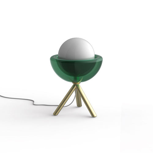 Lampada da tavolo - TONDO - BOTTEGA VENEZIANA - in vetro soffiato / in vetro di Murano / contemporanea