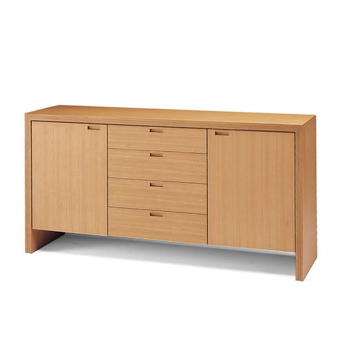 Credenza contemporanea - STRIPE DDR-150 - CondeHouse - in rovere / in noce / con cassetti