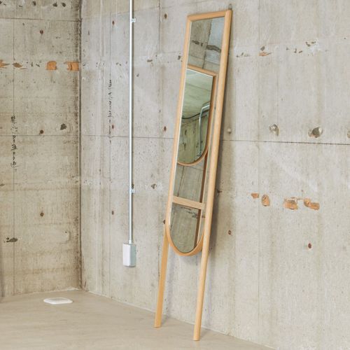 Specchio a muro - SPLINTER  - CondeHouse - per uso contract / contemporaneo / in rovere