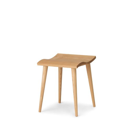 Sgabello contemporaneo - C COLLECTION: Mine - CondeHouse - in legno massiccio / con supporto in frassino