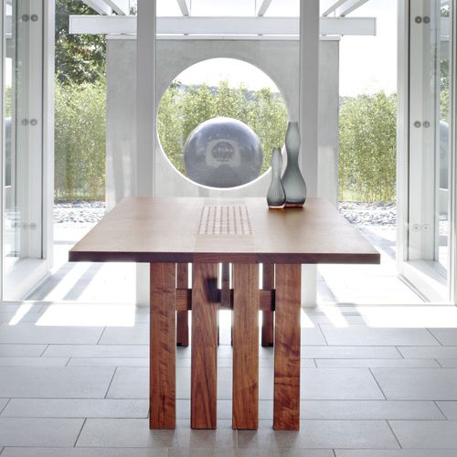 Tavolo da pranzo contemporaneo - IPPONGI Nakakiori - CondeHouse - in rovere / in noce / in legno massiccio