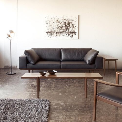 Divano contemporaneo - WING LUX - CondeHouse - da sala / in tessuto / in pelle